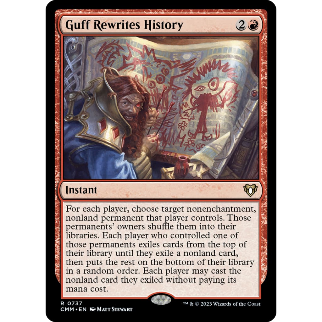 Guff Rewrites History (CMM-737) - Single