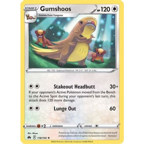Gumshoos (118) Rare Classic - Single