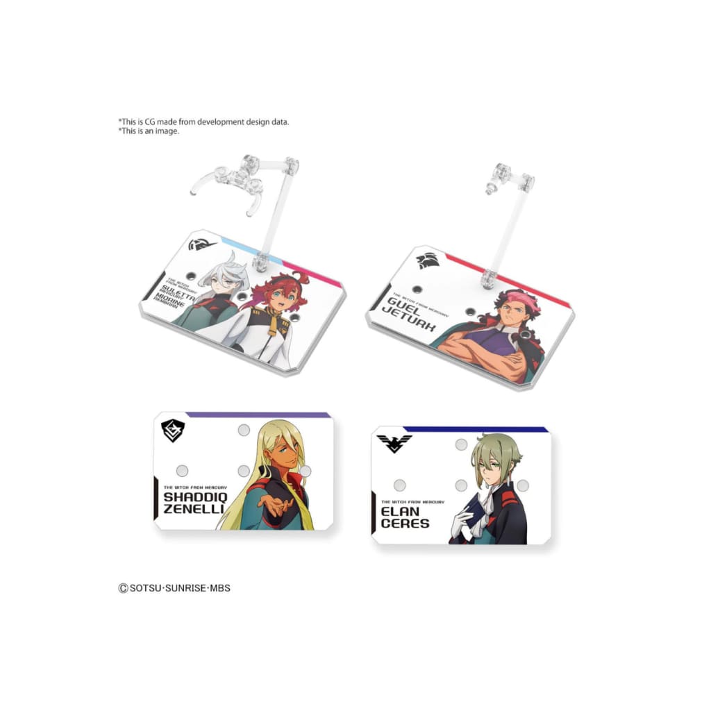 Gundam Action Base 6 (Clear) The Witch From Mercury