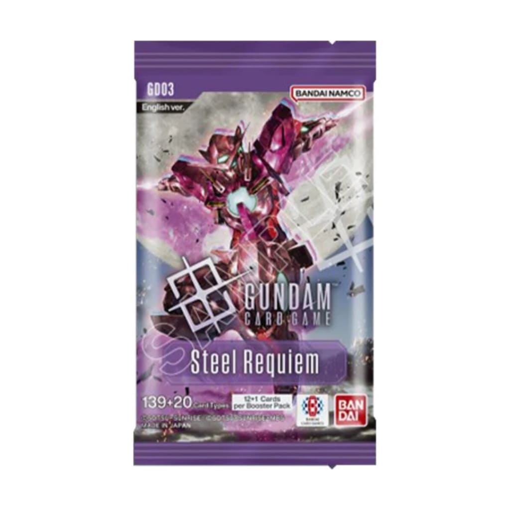 Gundam Card Game Booster Pack Steel Requiem [GD03]