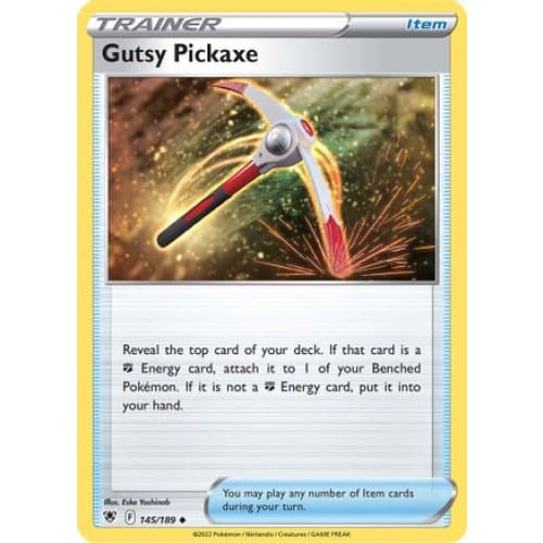 Gutsy Pickaxe (145/189) Uncommon - Single