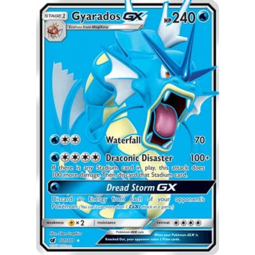 Gyarados-GX (101/111) Ultra Rare Holofoil - Single