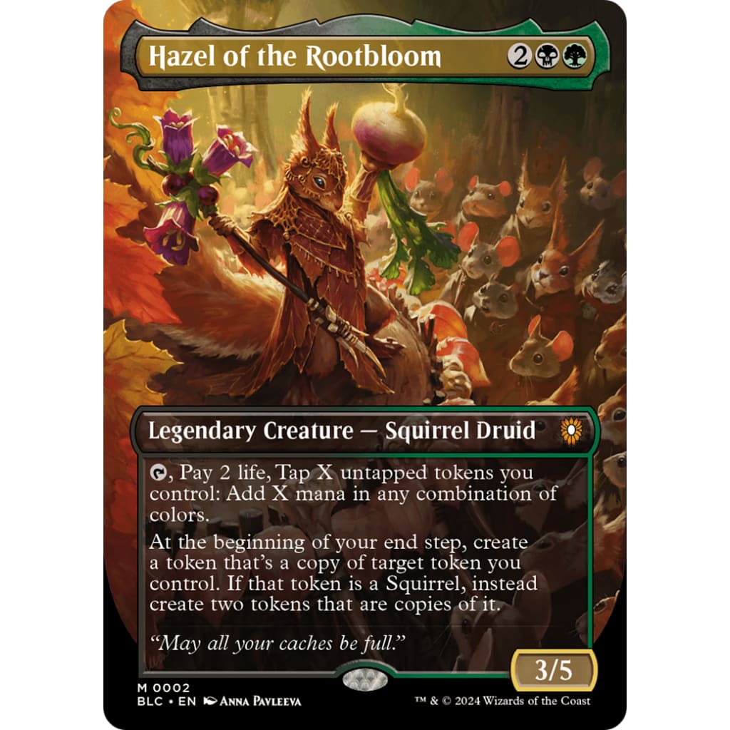 Hazel of the Rootbloom (BLC-002) (Borderless) - Single