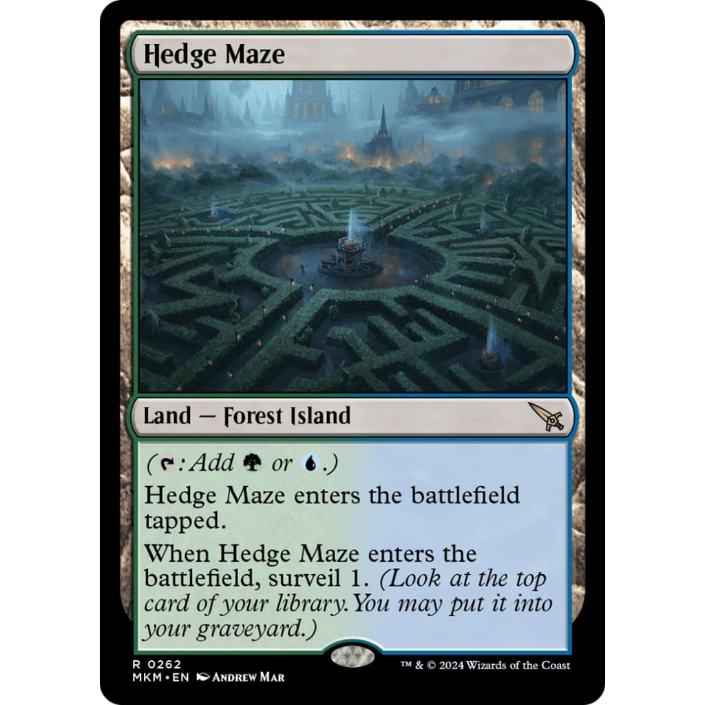 Hedge Maze (MKM-262) - Single