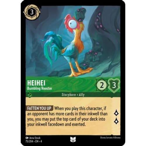 Heihei - Bumbling Rooster (75/204) - Ursulas Return Cold