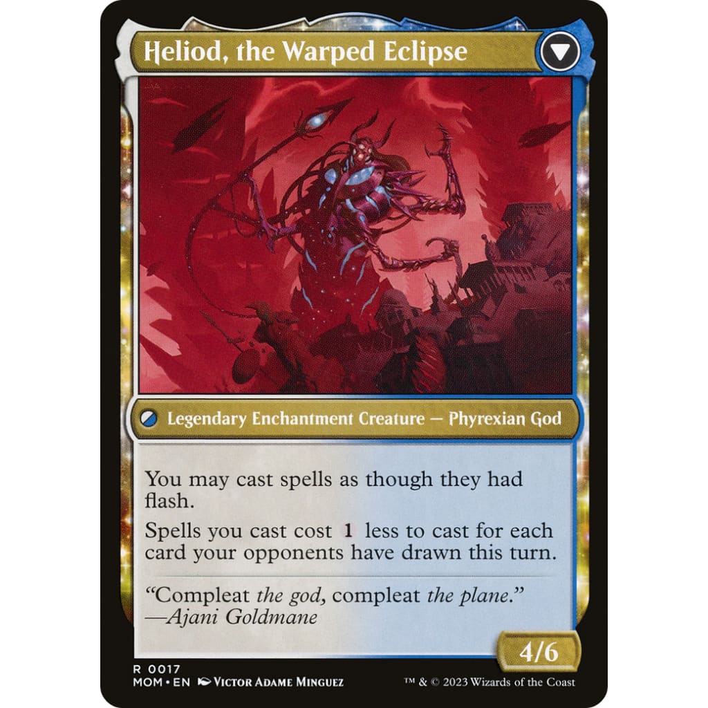 Heliod the Radiant Dawn // Warped Eclipse (MOM-017):