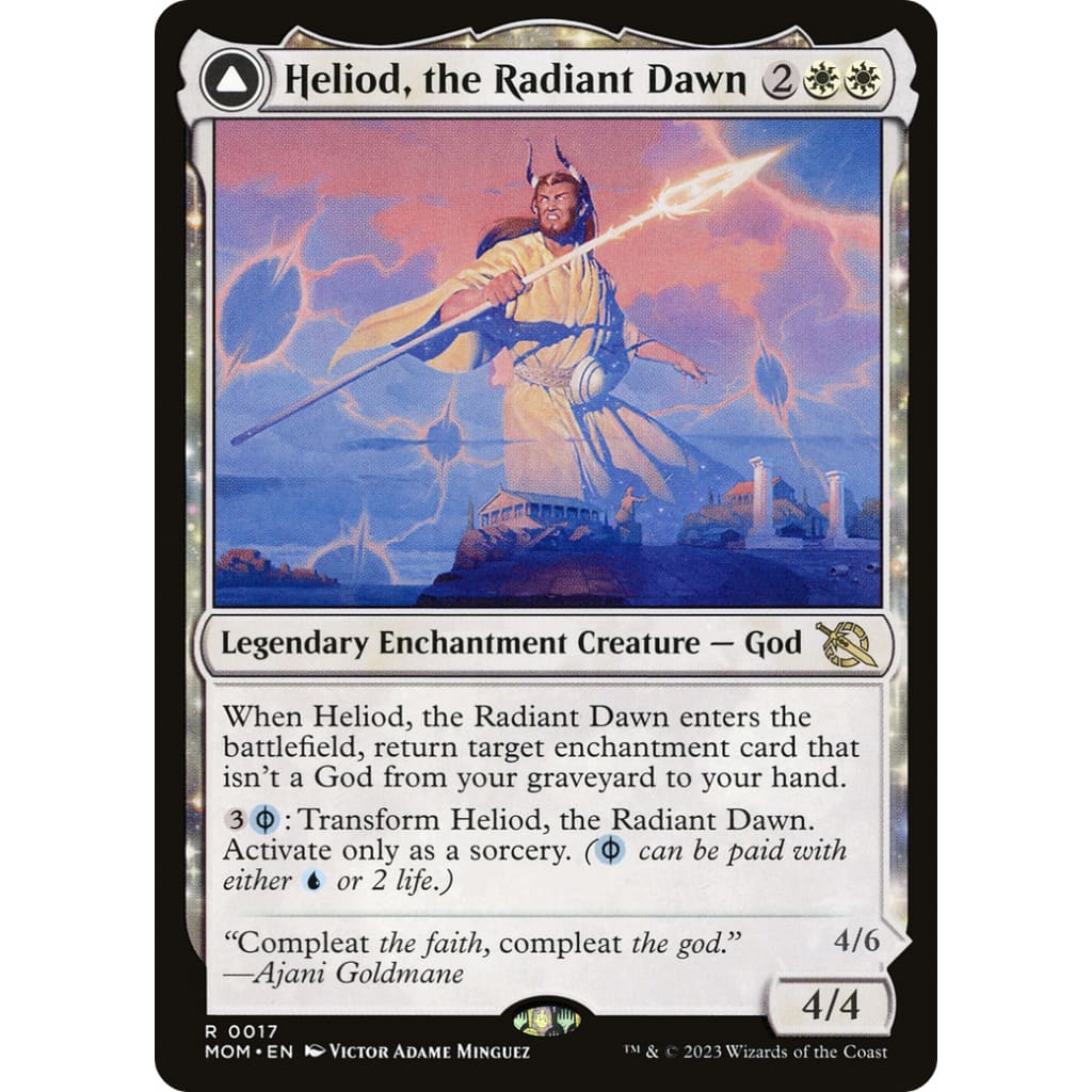 Heliod the Radiant Dawn // Warped Eclipse (MOM-017):