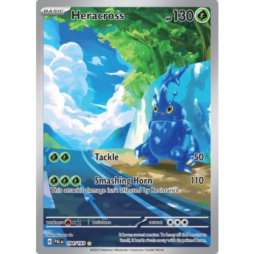 Heracross - 194/193 (194) Illustration Rare Holofoil