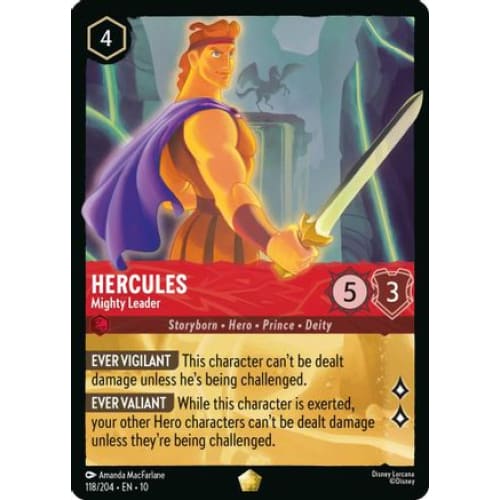 Hercules - Mighty Leader (118/204) - Whispers in the Well