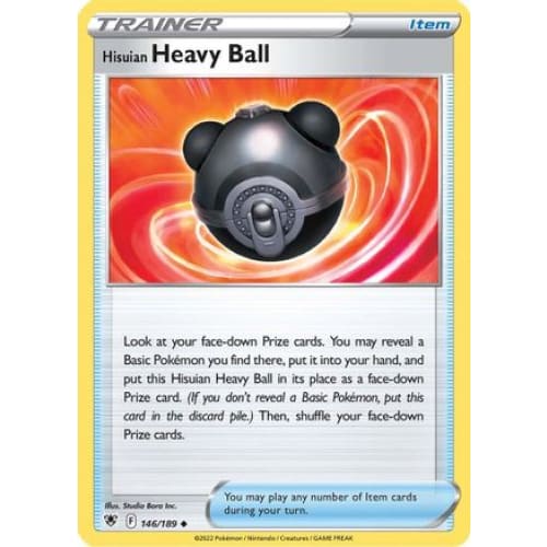 Hisuian Heavy Ball (146/189) Uncommon - Single
