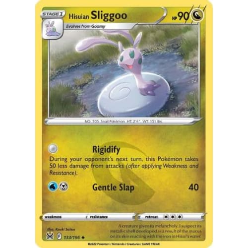 Hisuian Sliggoo (133/196) Uncommon - Single
