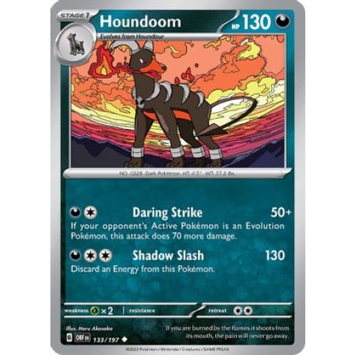 Houndoom (133) Uncommon - Single