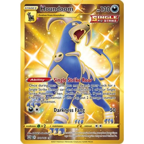 Houndoom (179/163) Secret Rare Holofoil - Single