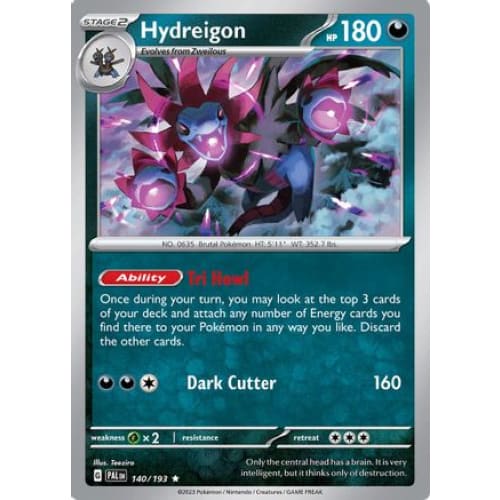 Hydreigon (140) Rare Classic Holofoil - Single