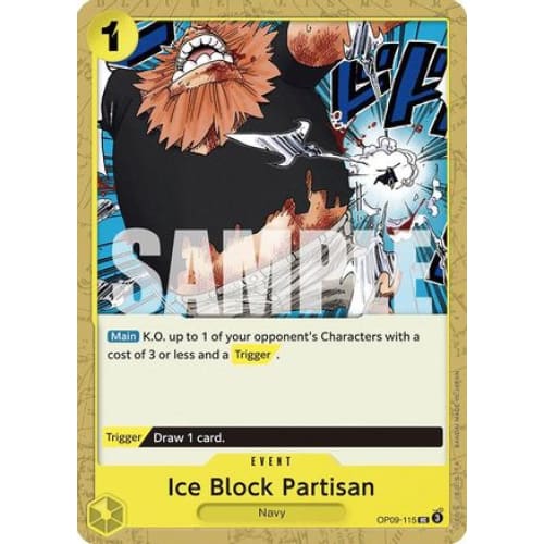 Ice Block Partisan OP09-115 UC Emperors in the New World