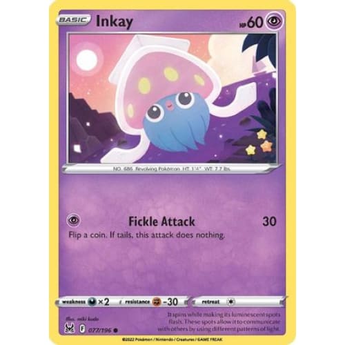 Inkay (077/196) Common - Single