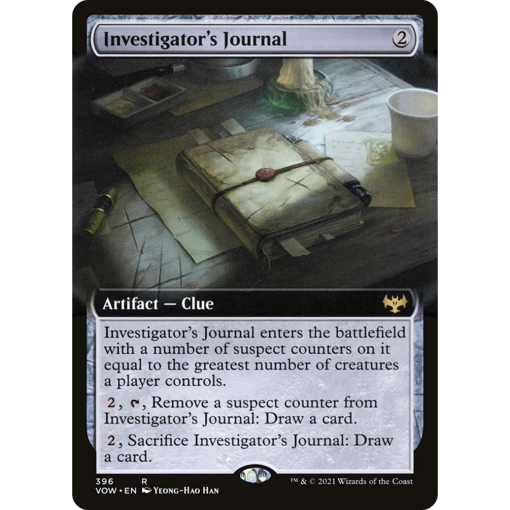 Investigator's Journal (vow-396): (extended Art) – Hobbiesville