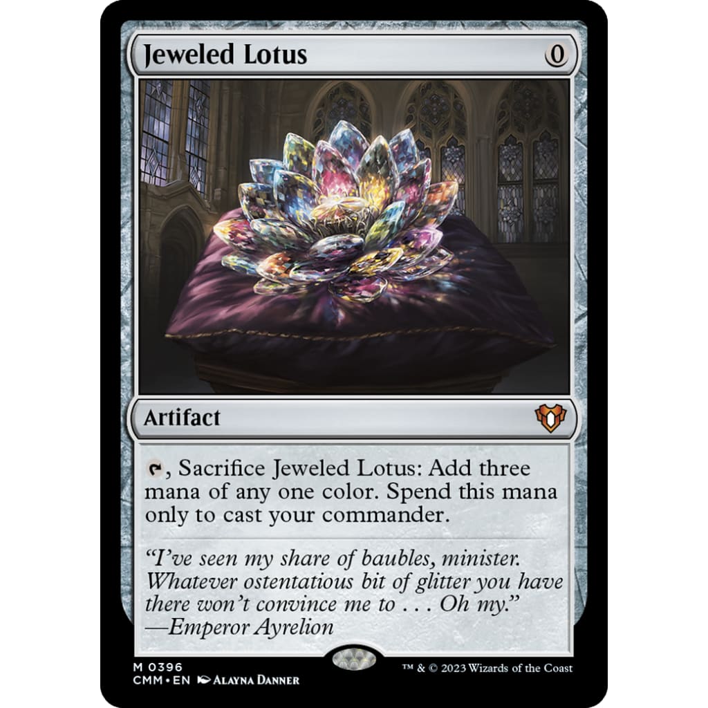 Jeweled Lotus (CMM-396) - Single
