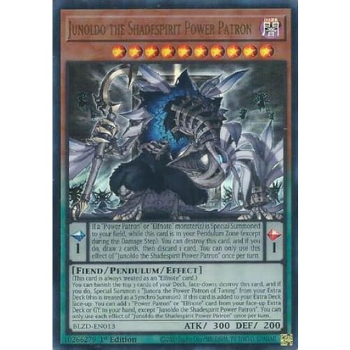 Junoldo the Shadespirit Power Patron - BLZD-EN013 Ultra