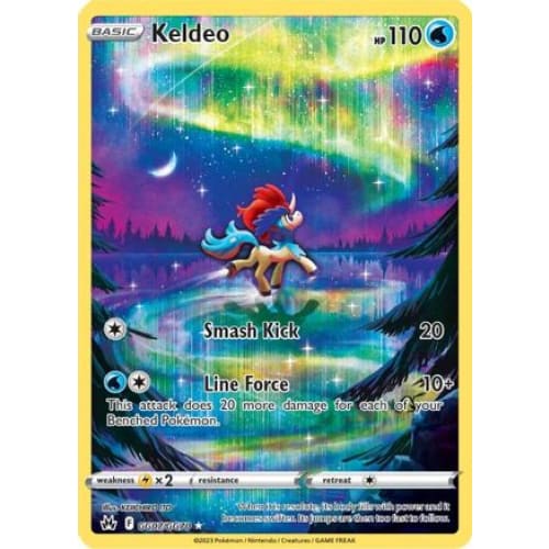 Keldeo (GG07) Holo Rare Holofoil - Single
