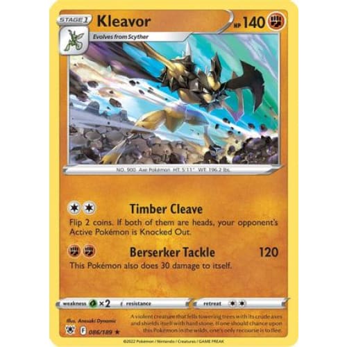 Kleavor (086/189) Holo Rare Holofoil - Single