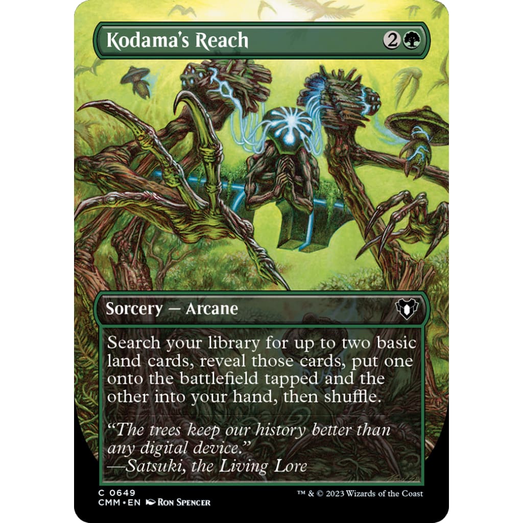 Kodama’s Reach (CMM-649) (Borderless) Foil - Single