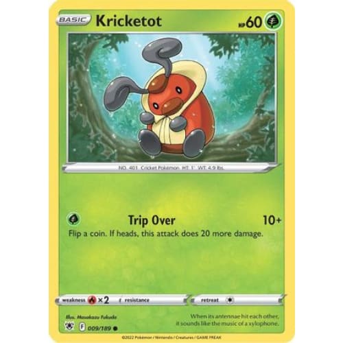 Kricketot (009/189) Common - Single