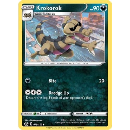 Krokorok (079) Uncommon - Single
