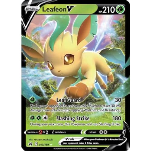 Leafeon V (013) Ultra Rare Holofoil - Single