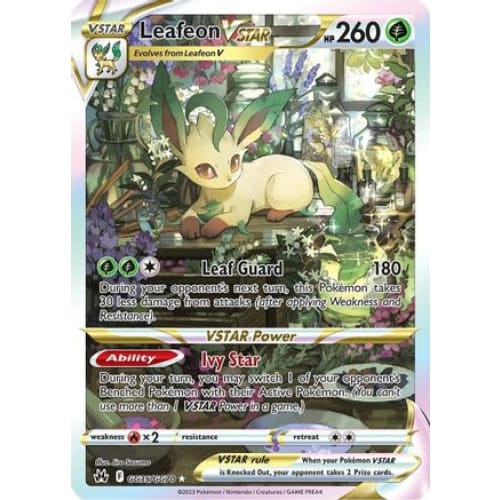 Leafeon VSTAR (GG35) Ultra Rare Holofoil - Single