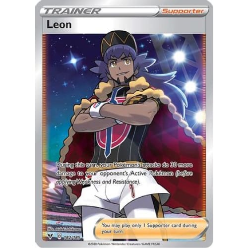 Leon (182/185) Ultra Rare Holofoil - Single
