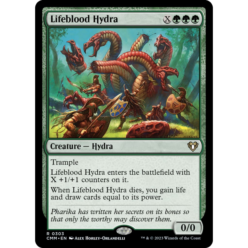 Lifeblood Hydra (CMM-303) Foil - Single