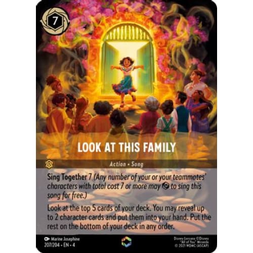 Look at This Family (Enchanted) (207/204) - Ursulas Return