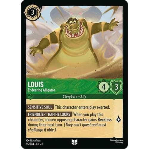 Louis - Endearing Alligator (95/204) - Reign of Jafar Cold