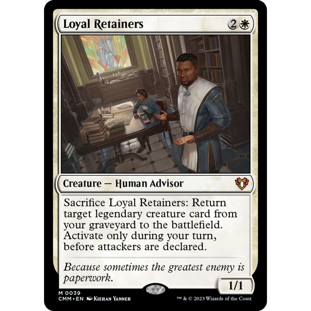 Loyal Retainers (CMM-039) - Single