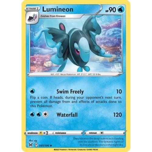 Lumineon (041/196) Uncommon - Single