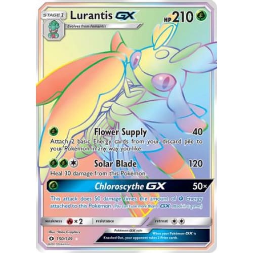 Lurantis-GX (150/149) Holo Rare Holofoil - Single