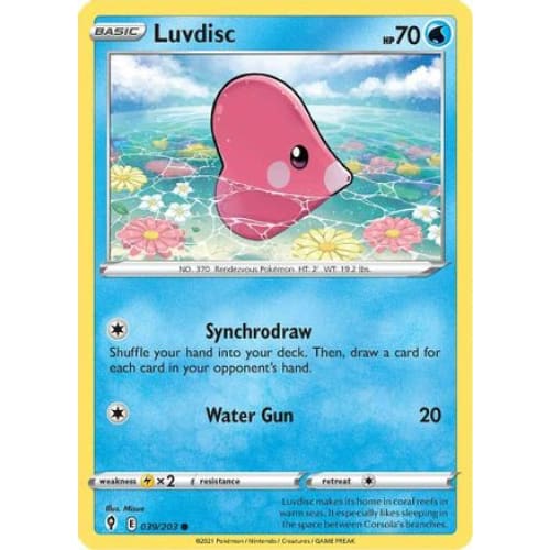 Luvdisc (039/203) Common Reverse Holofoil - Single