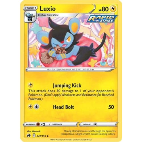 Luxio (41) (041) Uncommon Reverse Holofoil - Single