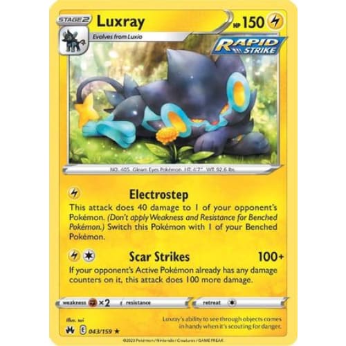 Luxray (43) (043) Rare Classic - Single