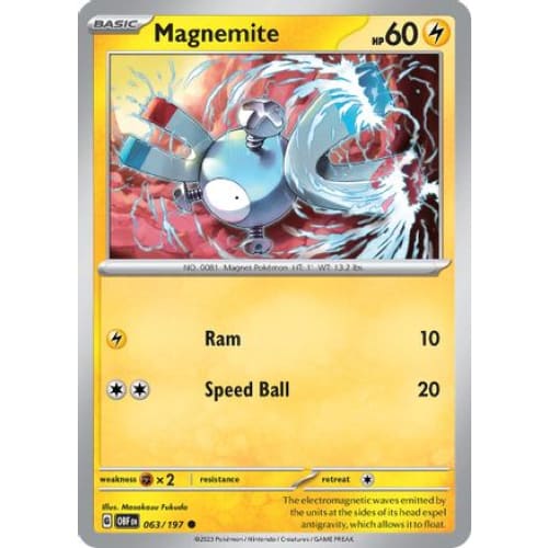 Magnemite (63) Common - Single