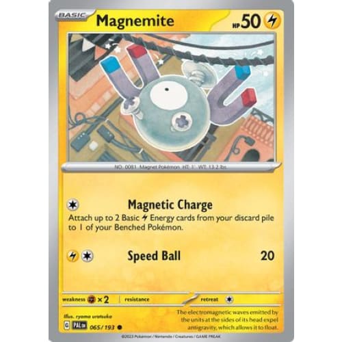 Magnemite (65) Common Reverse Holofoil - Single