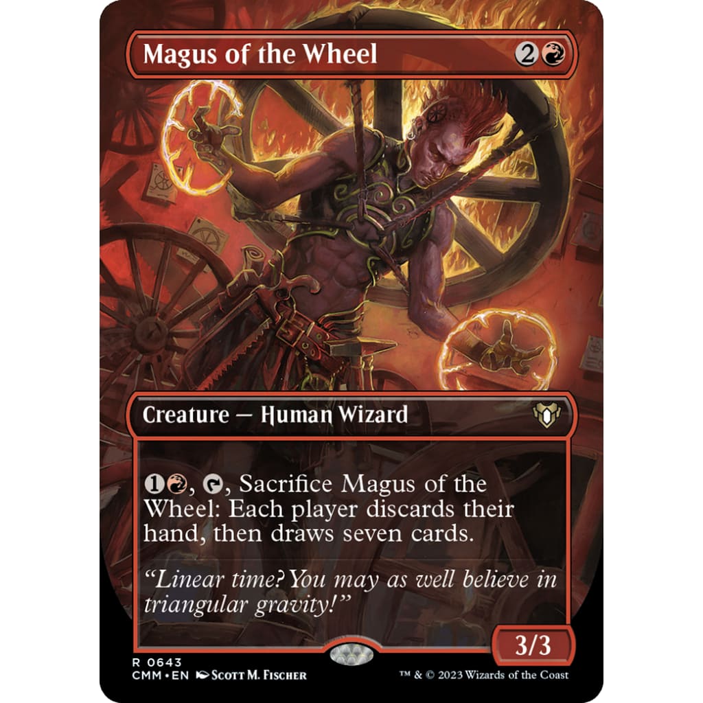 Magus of the Wheel (CMM-643) (Borderless) - Single