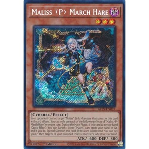 Maliss P March Hare - ALIN-EN023 Secret Rare 1st Edition