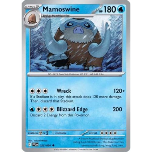 Mamoswine (25) Uncommon - Single