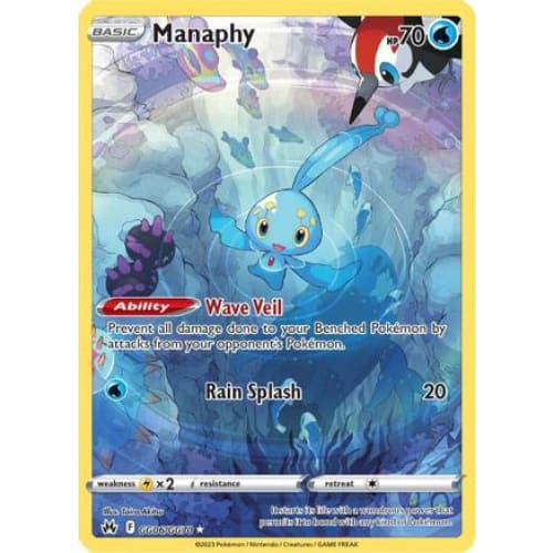 Manaphy (GG06) Holo Rare Holofoil - Single