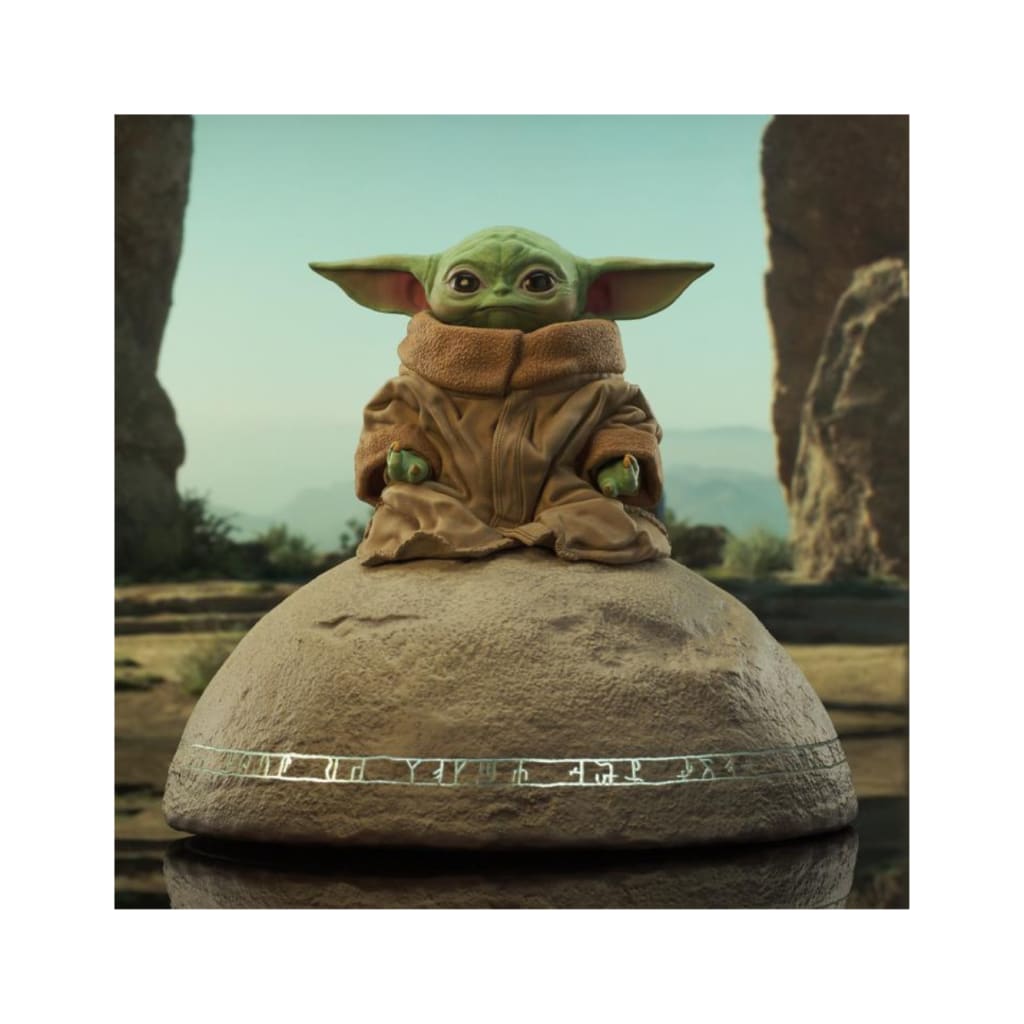 The Mandalorian Milestones Grogu on Seeing Stone 1/6 Scale