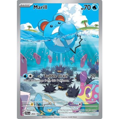 Marill - 204/193 (204) Illustration Rare Holofoil - Single
