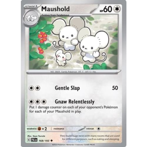 Maushold (168) Uncommon Reverse Holofoil - Single