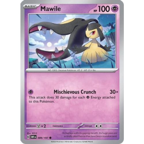 Mawile - (089/197) Common - Single